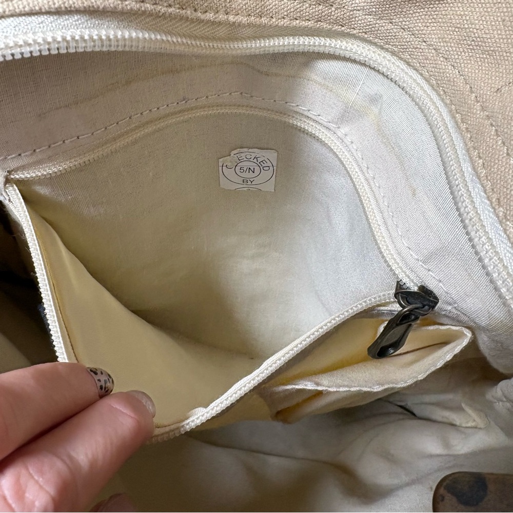 Vintage Catori Geometric Patchwork Boho Tote - image 13